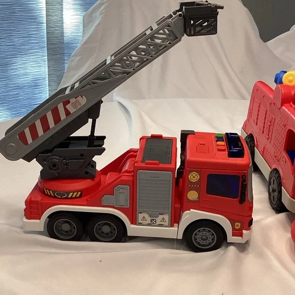 Mattel Red Fire Truck Set with Accessories